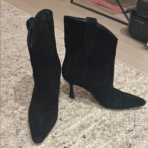 Sam Edelman 8 worn 1x Black Women's Boots